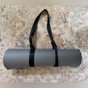 Lululemon Yoga Mat Black Carrying Strap